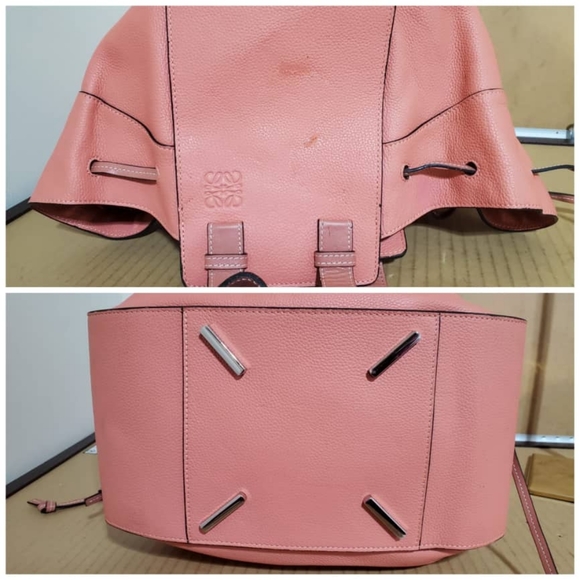 Authentic Loewe Hammock debossed-logo shoulder bag - Picture 8 of 9